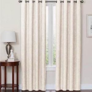 100% Blackout Curtains (Cream/Ivory)